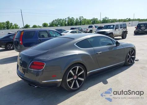 2014 Bentley Continental Gt V8 S z USA, uszkodzony, nr VIN SCBFH7ZA3EC096853